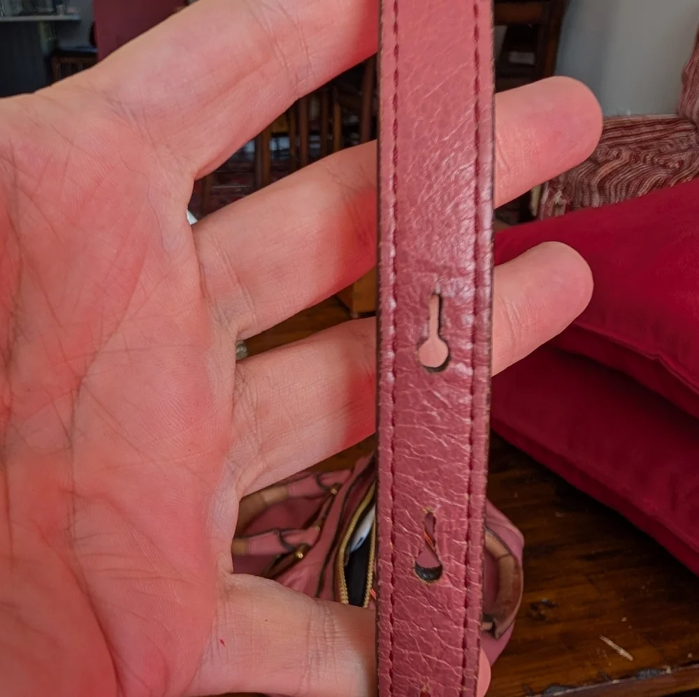 Chloé Ethel In Rare Dusty Pink Leather Two-Way Satchel